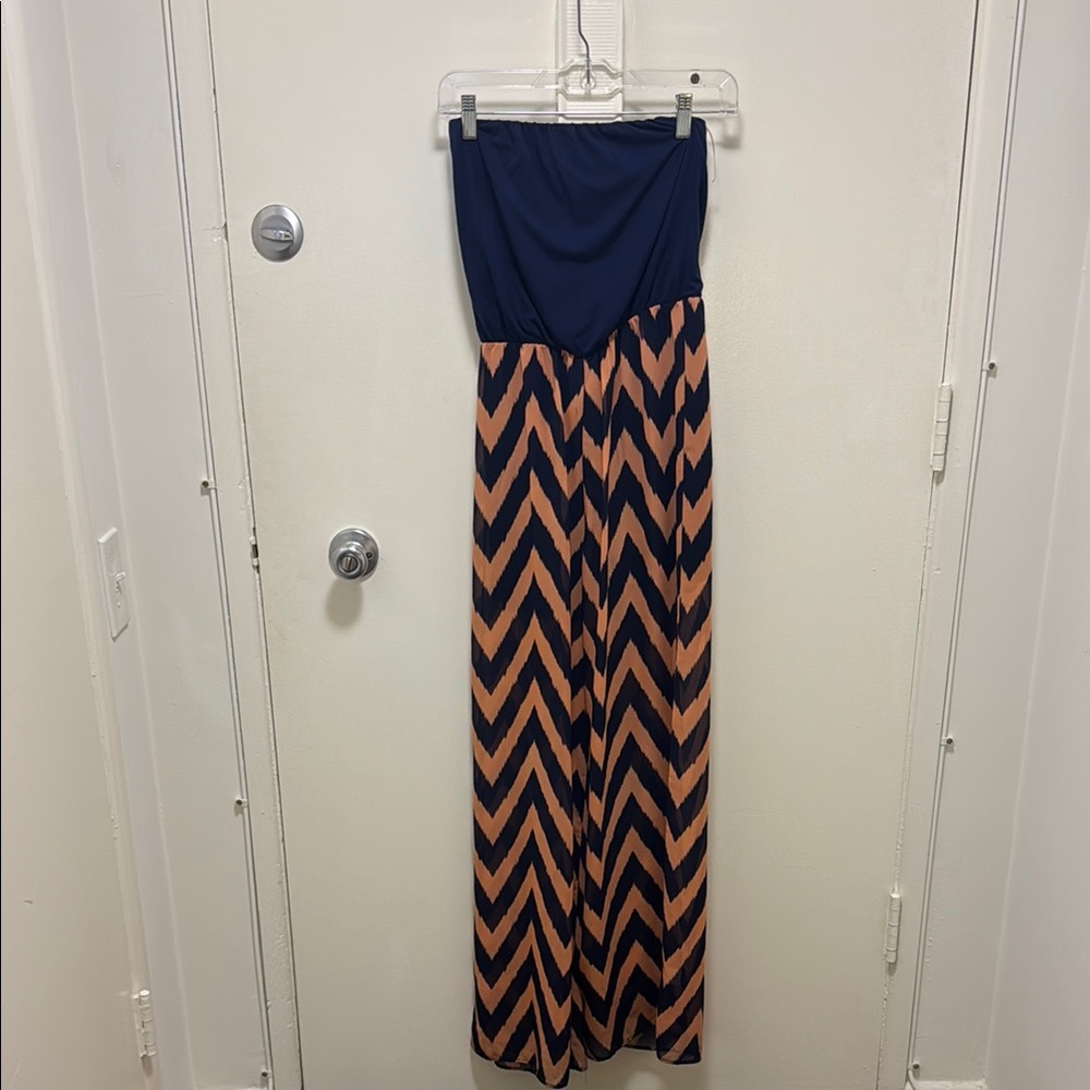 Chevron Pattern Jumpsuit